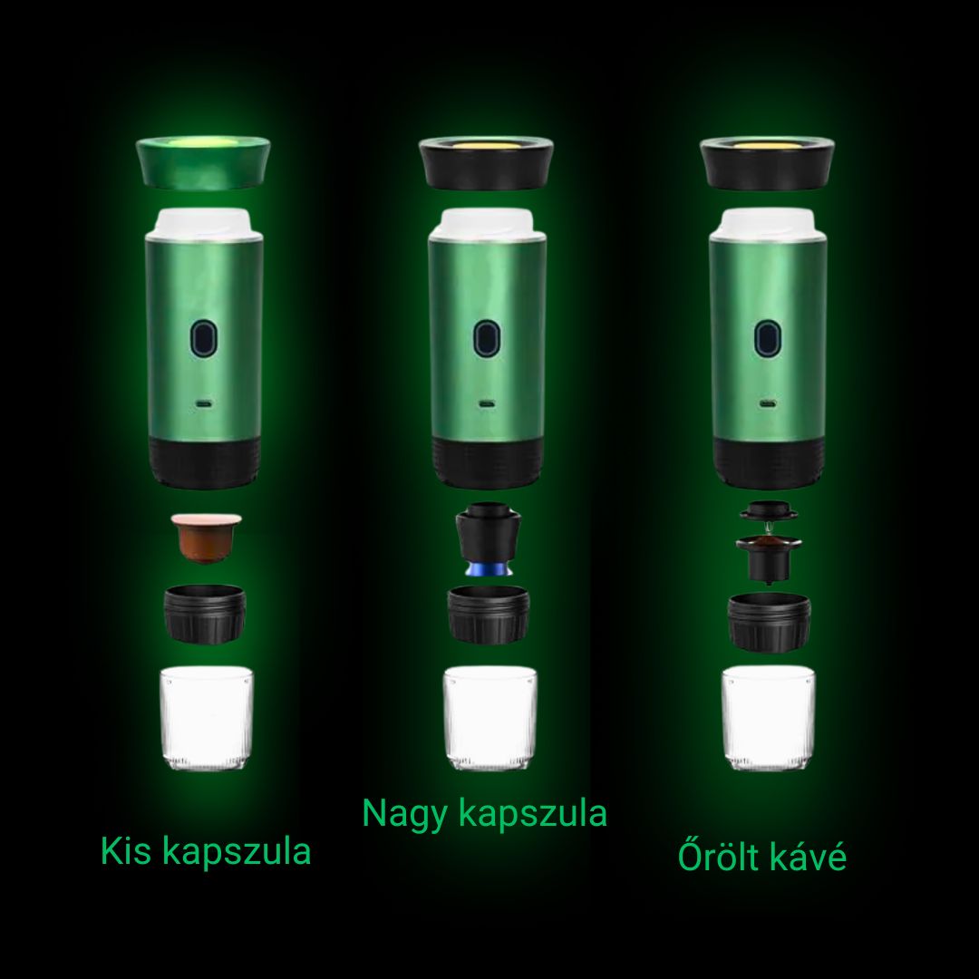 Hordozható kávéfőző